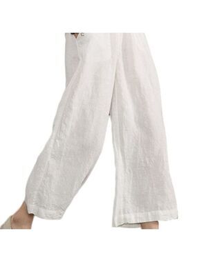 NWT Ecupper Women's Beachy Summergirl Coastal Palazzo pants. Size 5X.